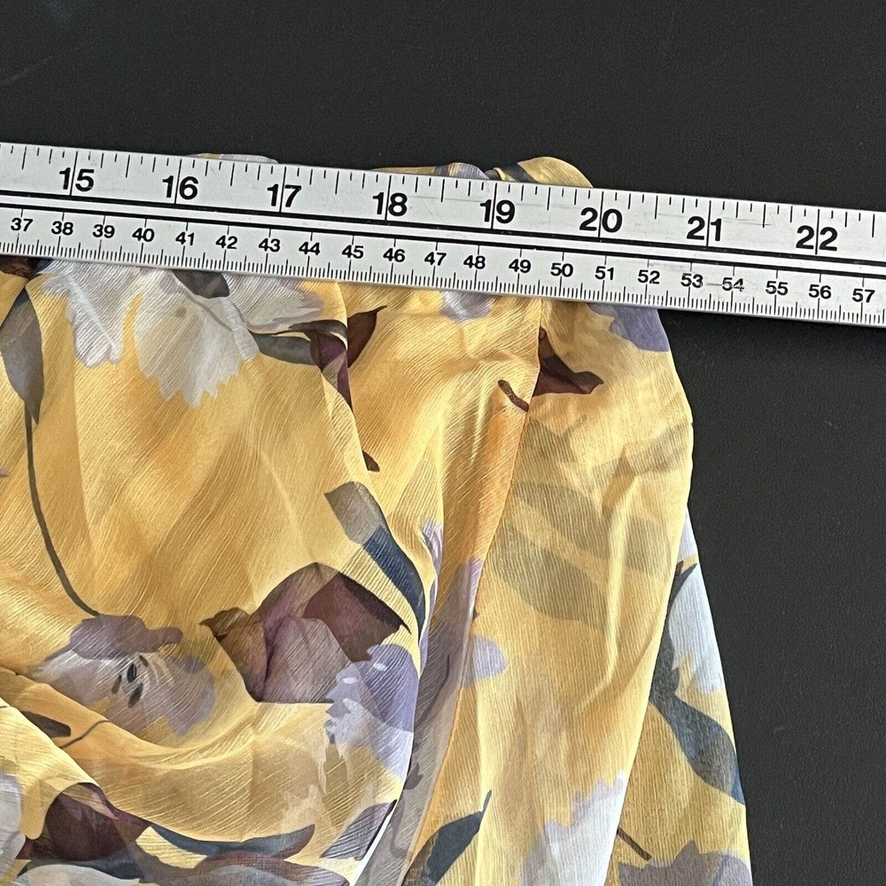 Petal & Pup Yellow Strapless Ruffled Maxi Dress NWT - Picture 11 of 12